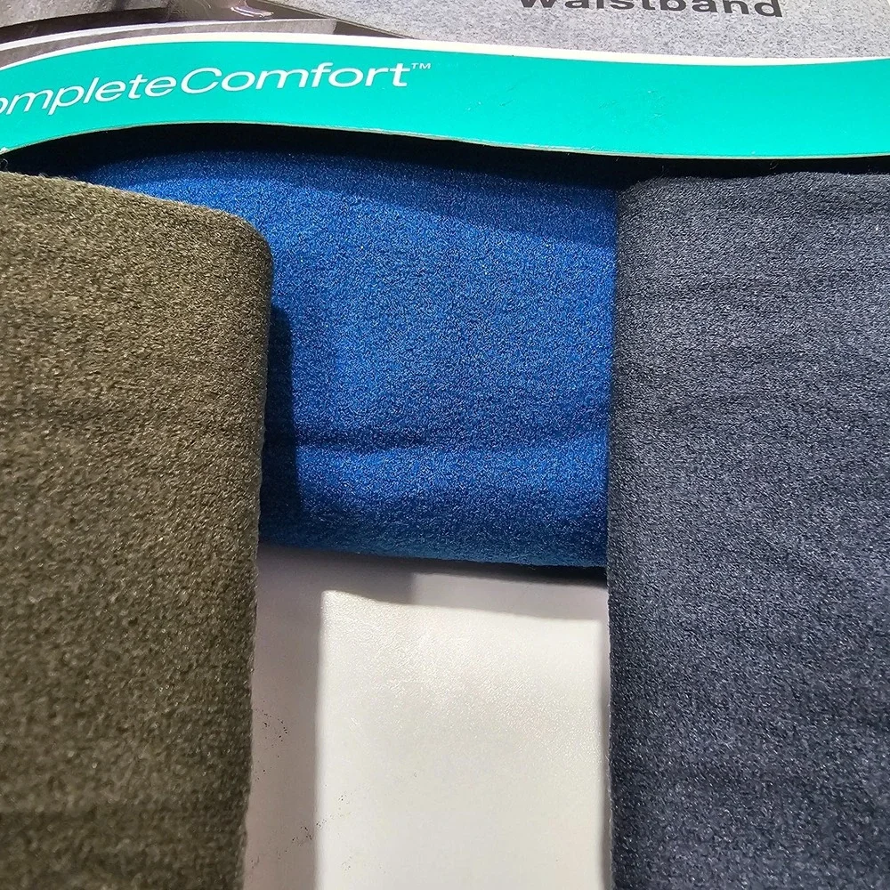 No Nonsense Women's Tights 3 PACK COLORED Grey Green Blue SIZE B